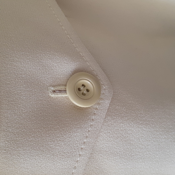 "Ann Tjian" for KENAR Pastel Yellow Crop Blazer size 10 Jacket Cocktail career - Picture 7 of 13